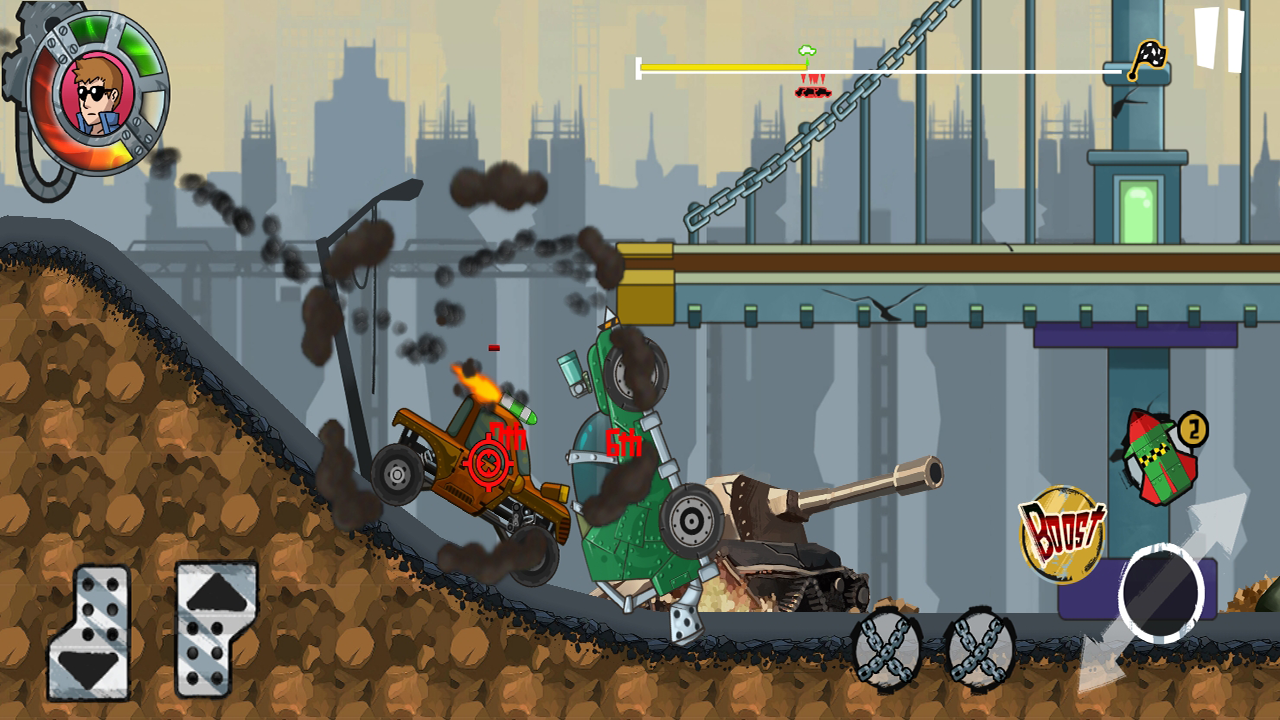 Mad truck Racing screenshot game