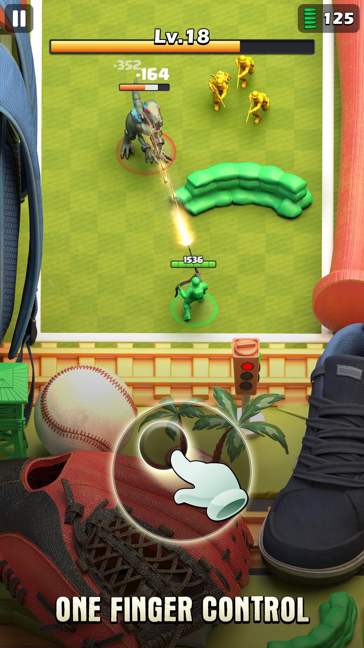 Green Army Adventure screenshot game