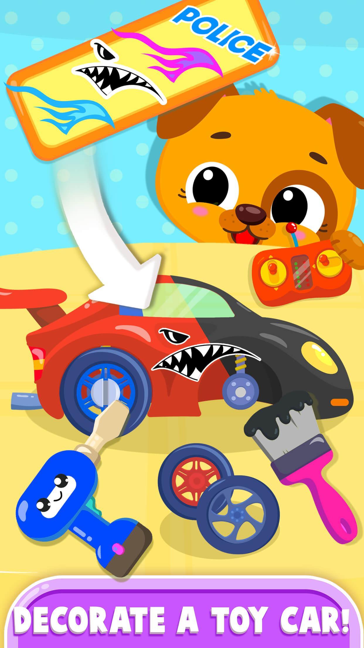 Cute & Tiny Toys - Doll, Dino, Car, Bear & Robot Game Screenshot