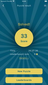 Cuplikan Layar Game Sudokion