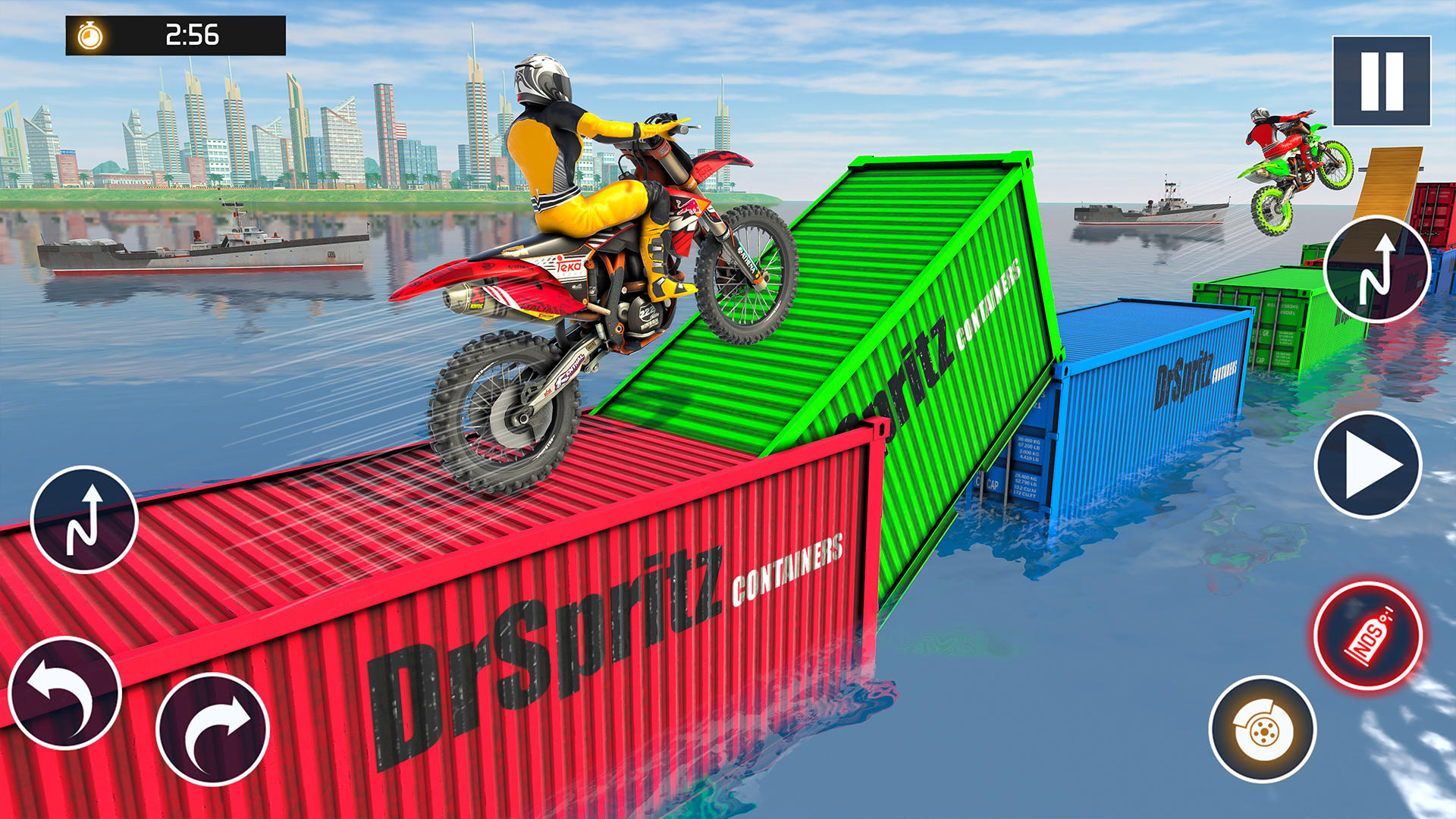 Screenshot of Bike Games: Motorcycle Stunt