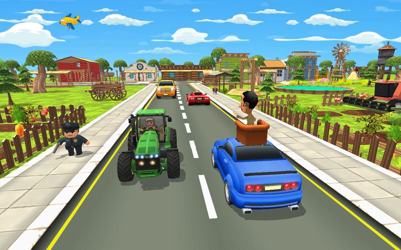 Mr. Pean Car City Adventure - Games for Fun Game Screenshot