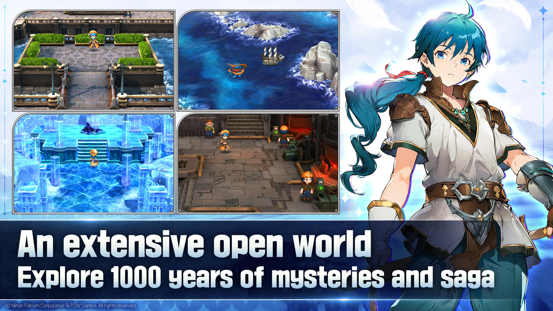 The Legend of Heroes : Gagharv Game Screenshot