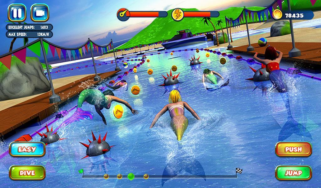 Screenshot of Mermaid Race 2019