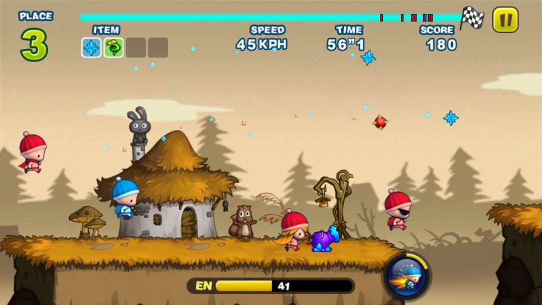 Screenshot of Turbo Kids