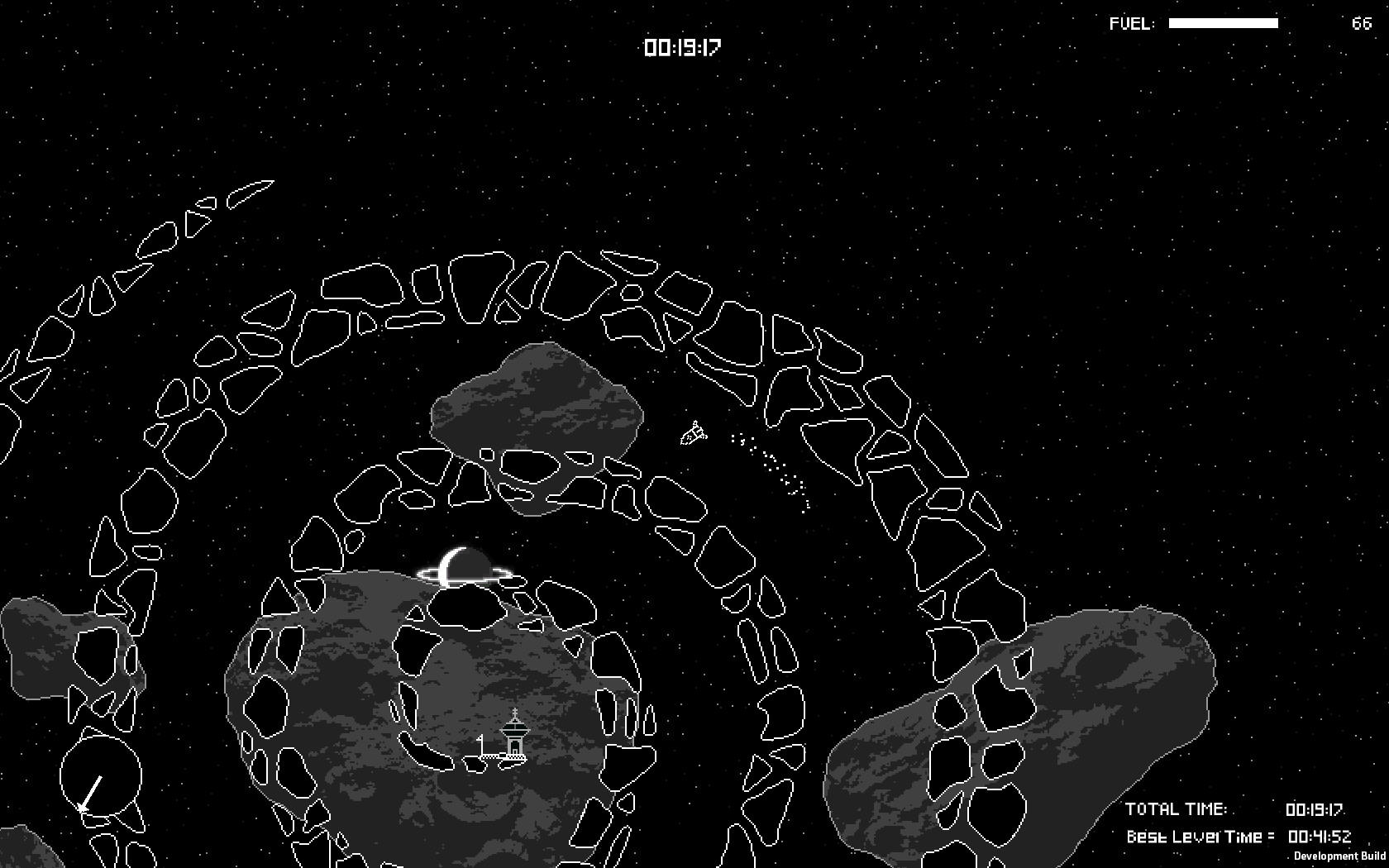 Screenshot of Arcade Moonlander