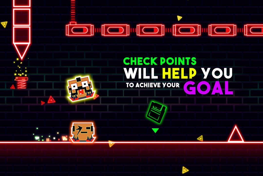 Screenshot of Daft Jump - Addictive platformer game