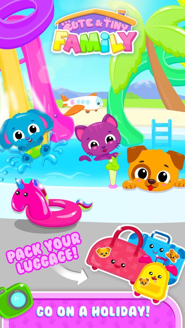 Screenshot of Cute & Tiny Family - Baby Care, Holiday & Farm Fun