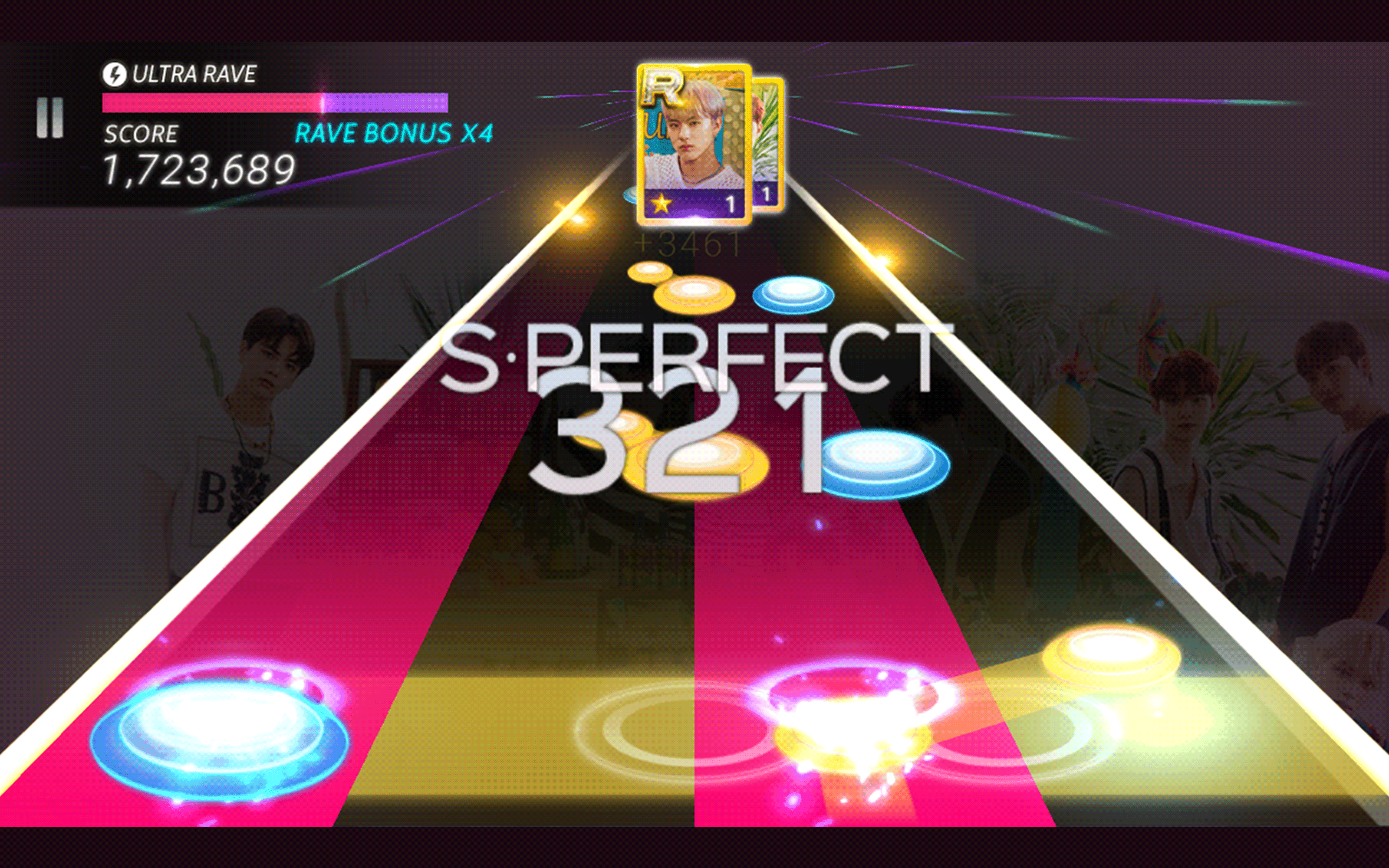 SUPERSTAR THE BOYZ Game Screenshot