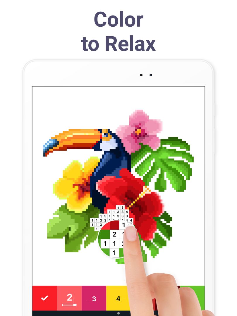 Pixel Art - Color by Number ภาพหน้าจอเกม