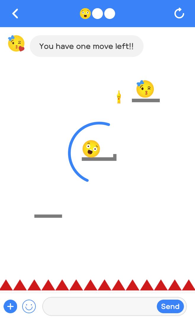 Love Emoji: Fling the Balls! Physics Puzzle screenshot game