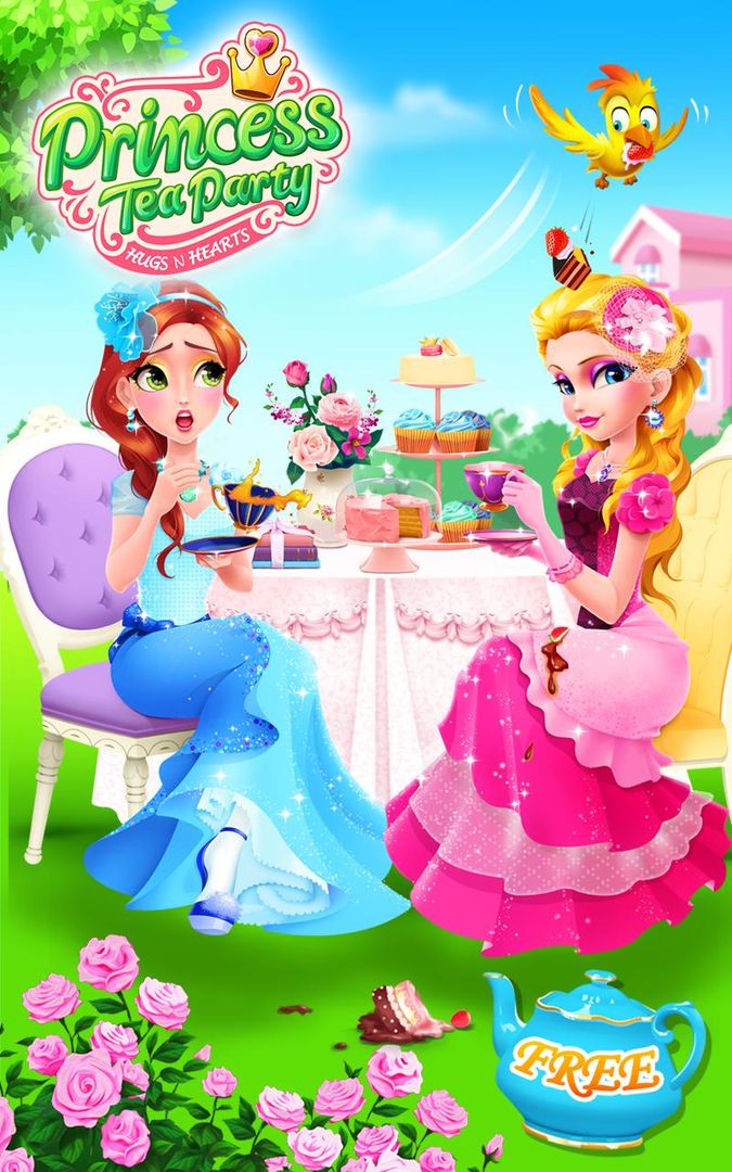 Princess Tea Party Salon screenshot game