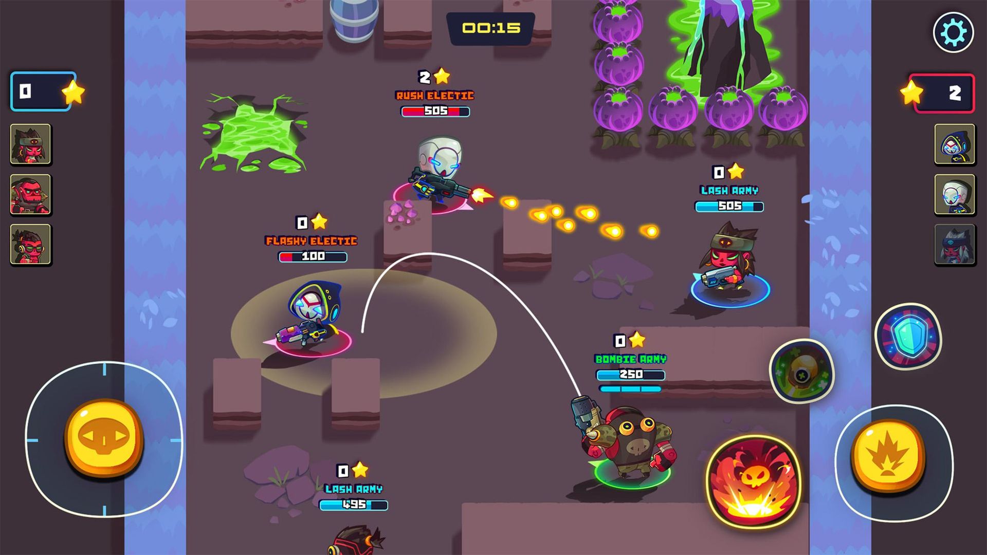 Screenshot of Boom Arena : Free Game MOBA Brawler Strike GO