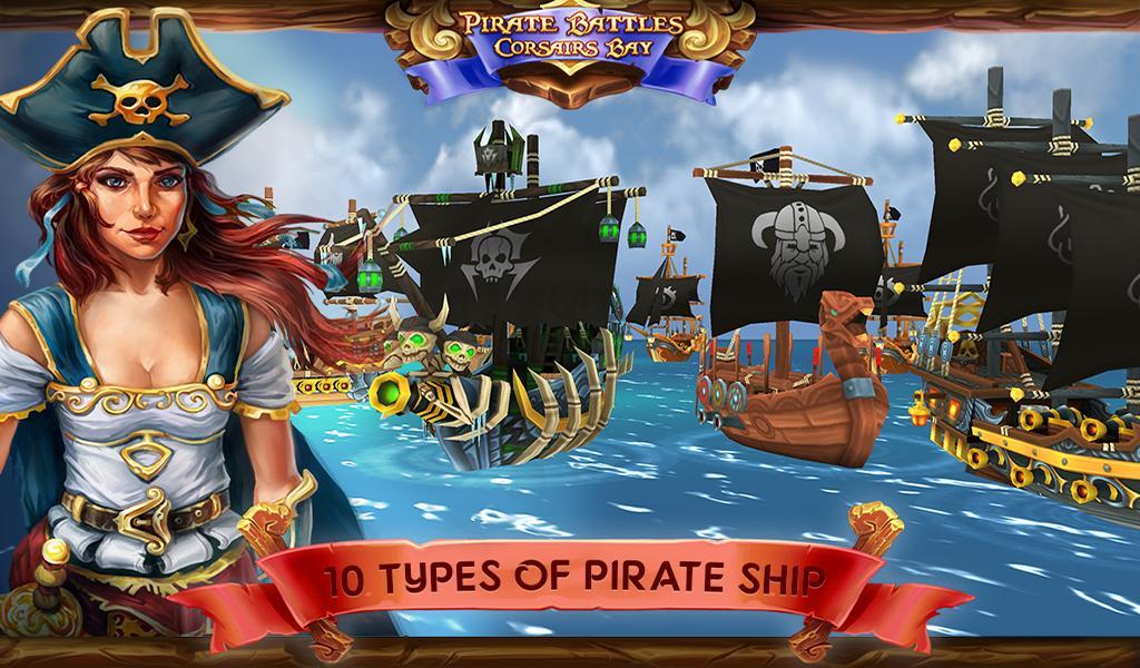 Pirate Battles: Corsairs Bay 게임 스크린 샷