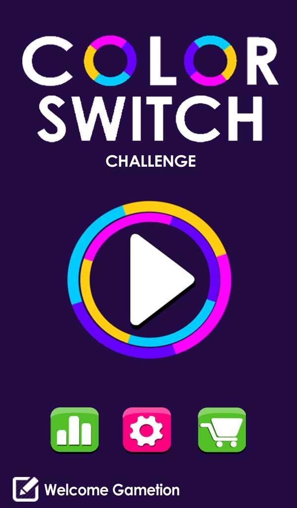 Colour Switch Challenge Game Screenshot