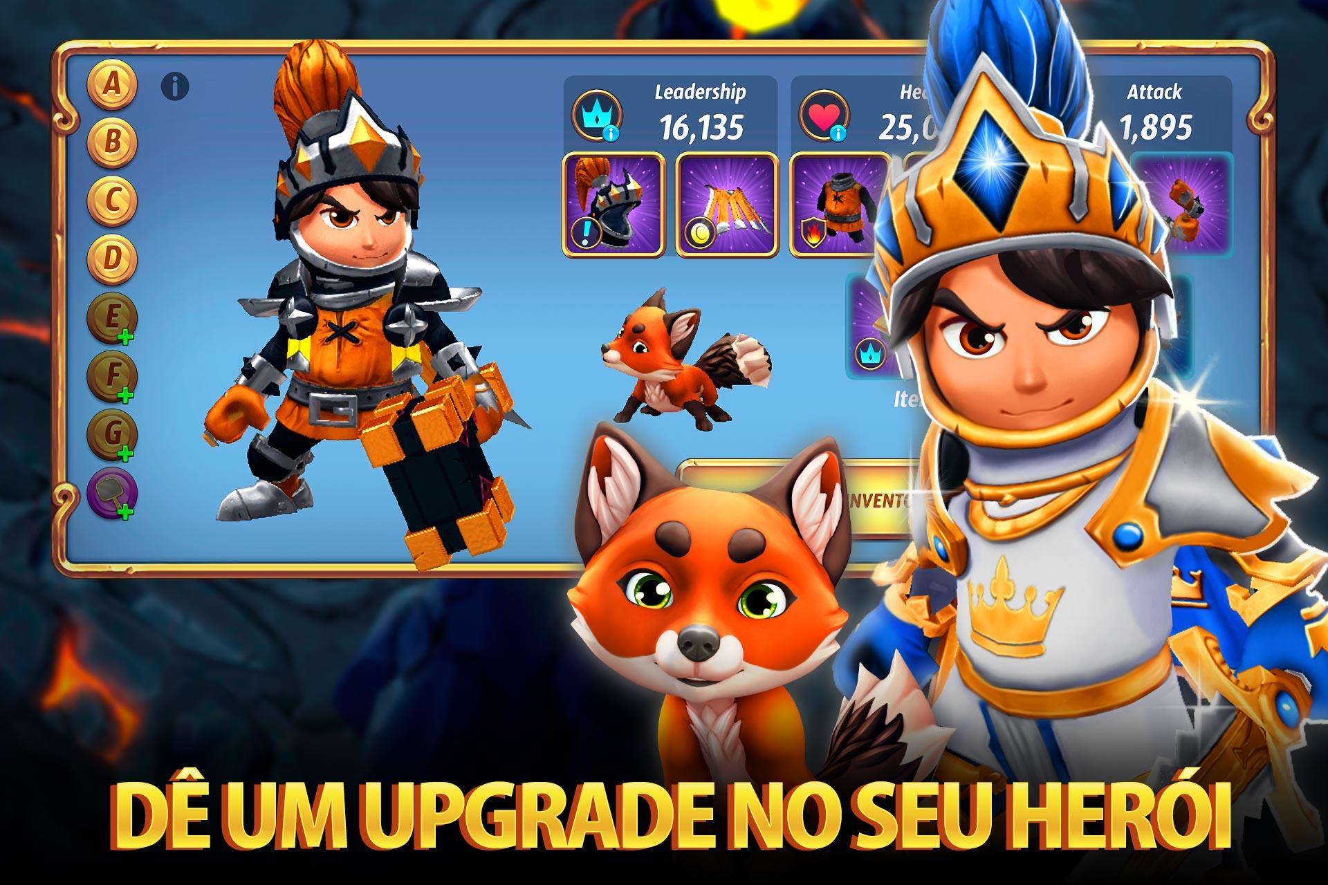 Captura de Tela do Jogo Royal Revolt 2: Tower Defense