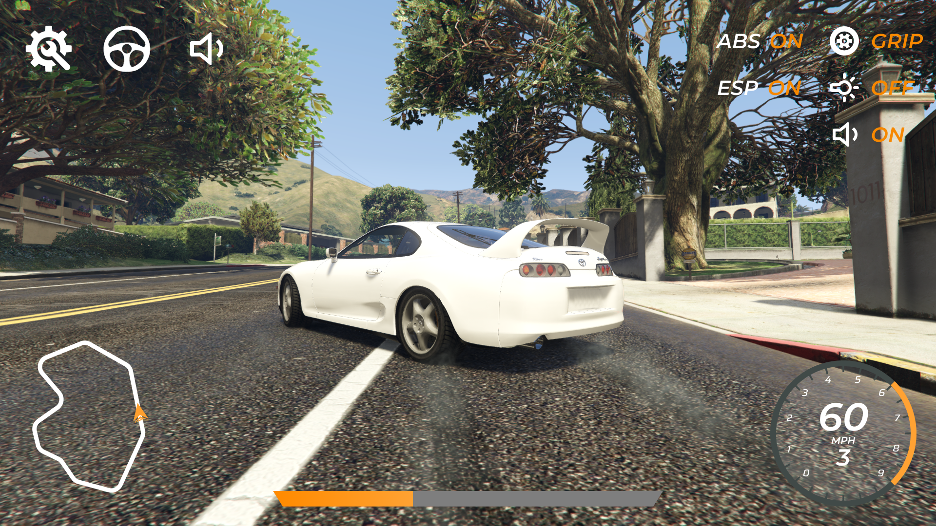 Screenshot 1 of Simulator Supra Drift: Balap GT 2