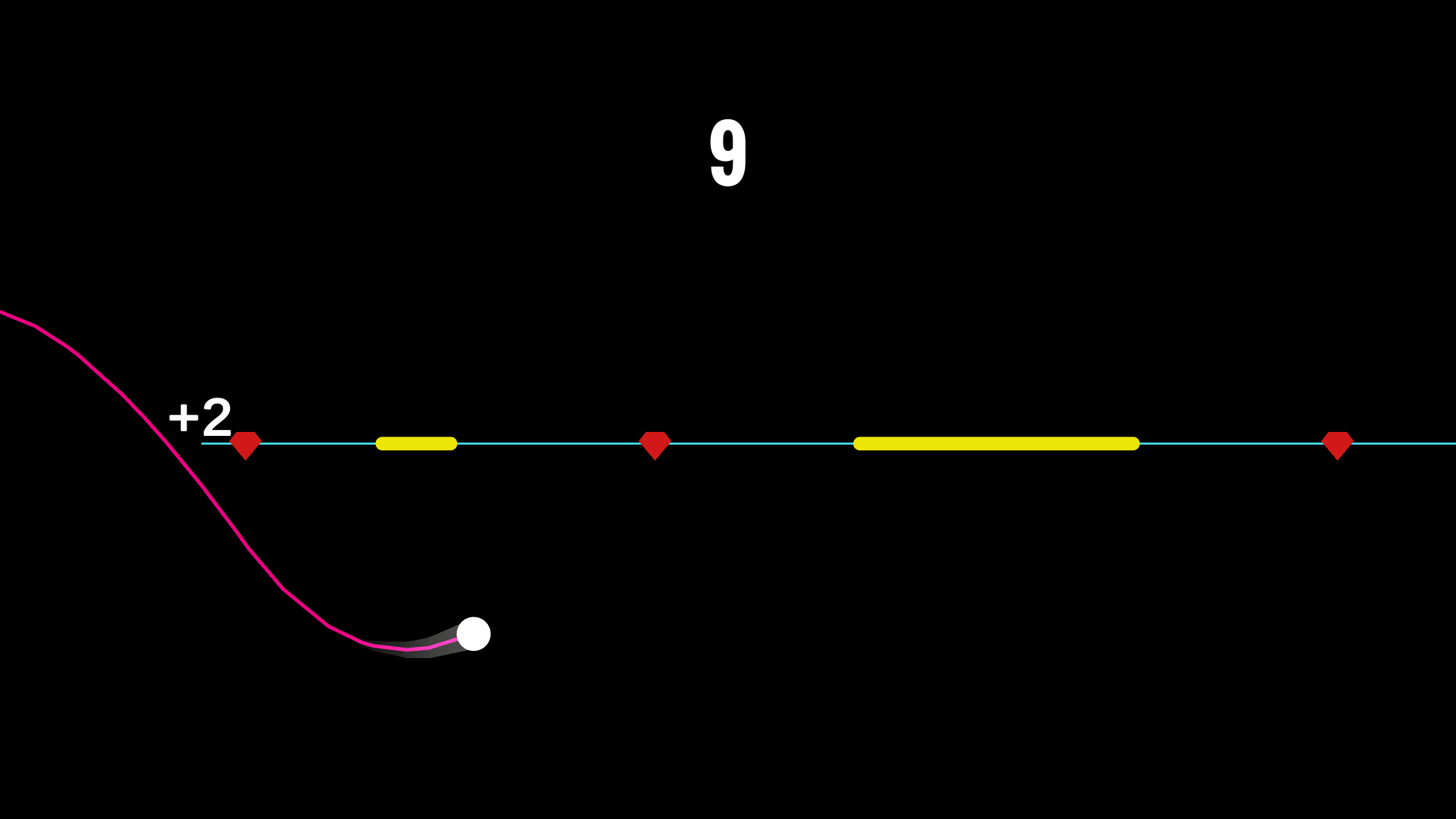 跳舞的线线球 ゲームのスクリーンショット