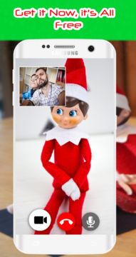 Elf On The Shelf Video Call Game Screenshot