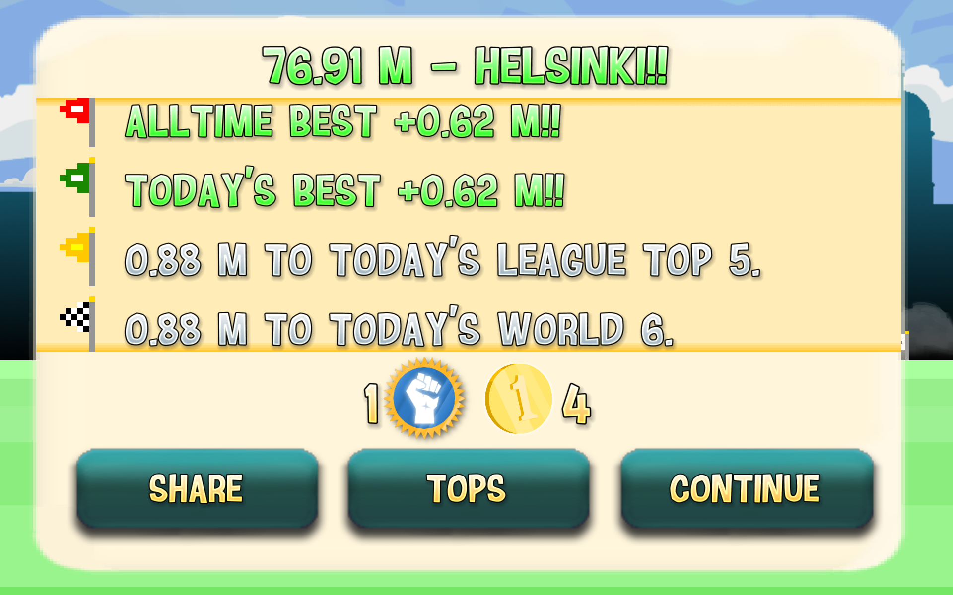 Javelin Masters 3 게임 스크린샷