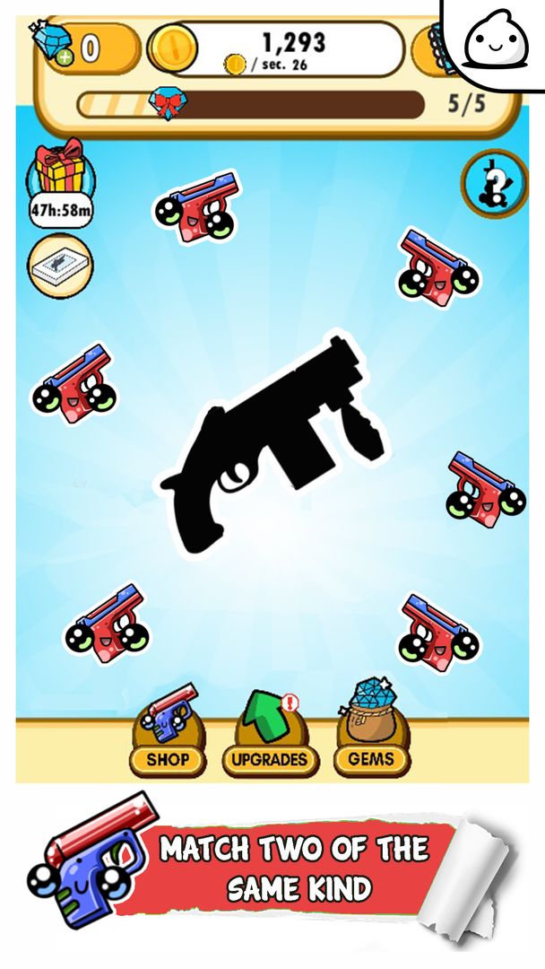 Guns Evolution - Idle Cute Clicker Game Kawaii screenshot game