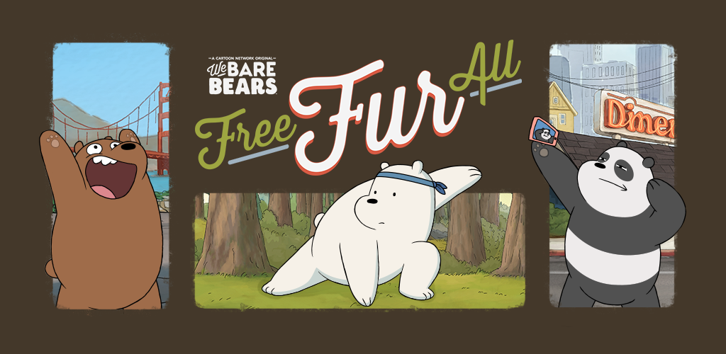 Banner of Percuma Bulu Semua – We Bare Bears 