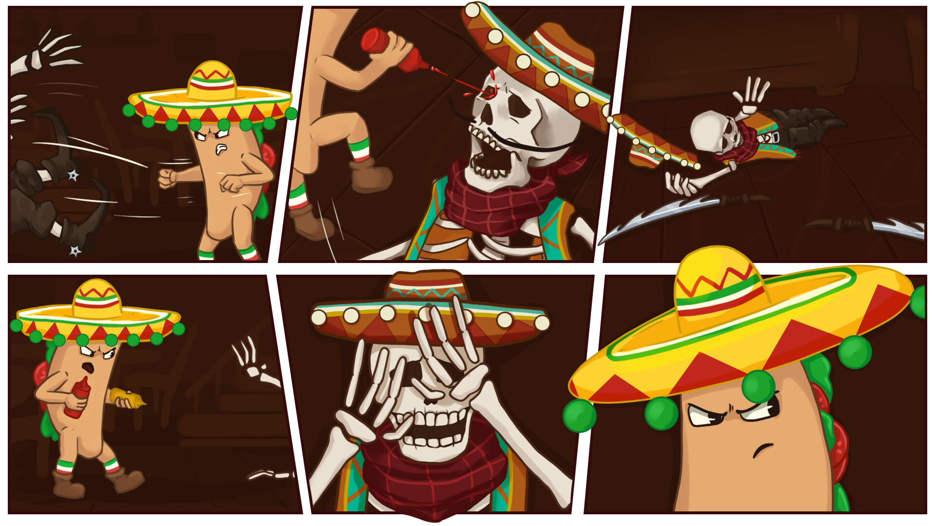 Carlos the Taco 게임 스크린 샷