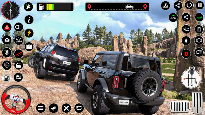 Screenshot 1 of Offroad Jeep Driving Thar Game 1.4