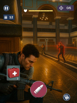 Captura de Tela do Jogo Agent Hunt: Tactical FPS