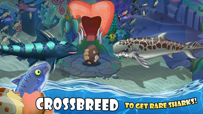 SHARK WORLD -water battle game screenshot game