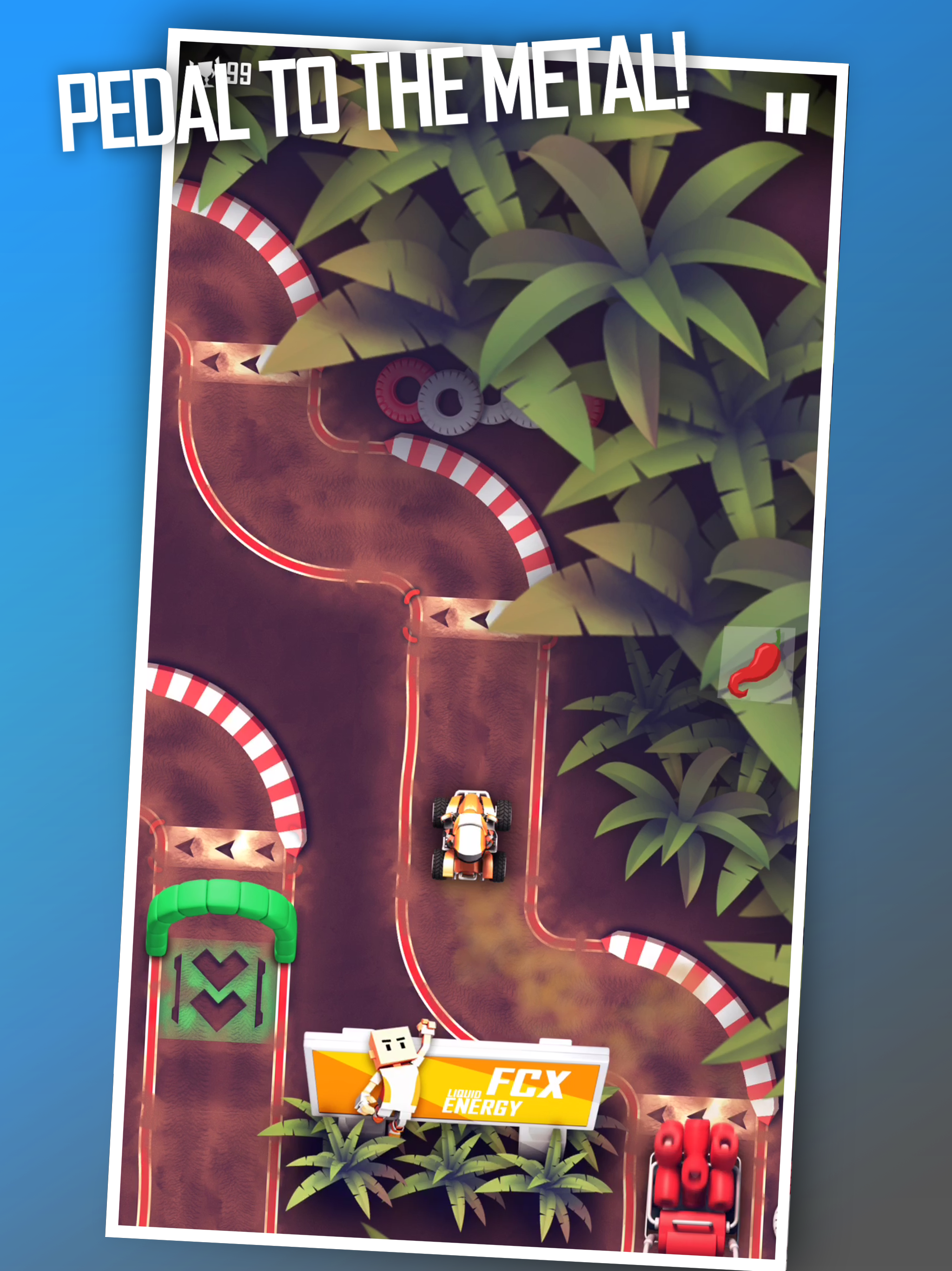 Flick Champions VS: Quad Bikes Game Screenshot