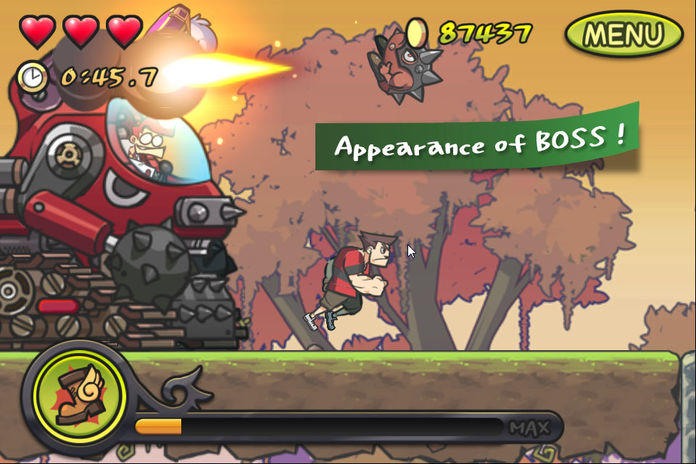 IX-Runner Game Screenshot