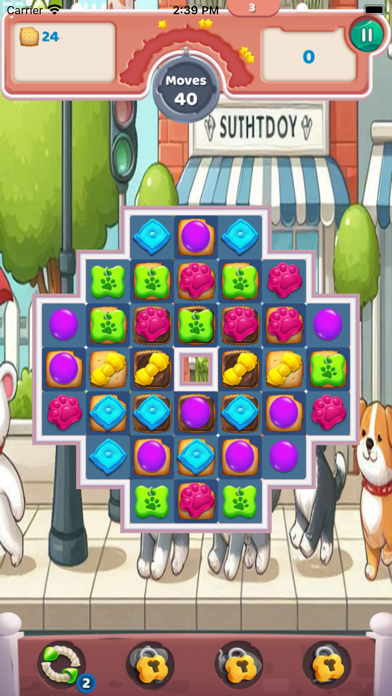 Puppy Puzzle ゲームのスクリーンショット