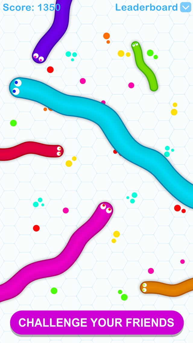 Скриншот игры Agar vs Slither