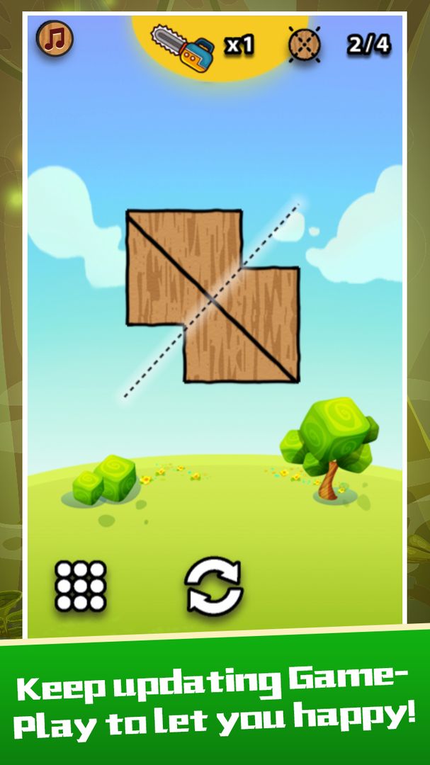 Screenshot of Cut Wood