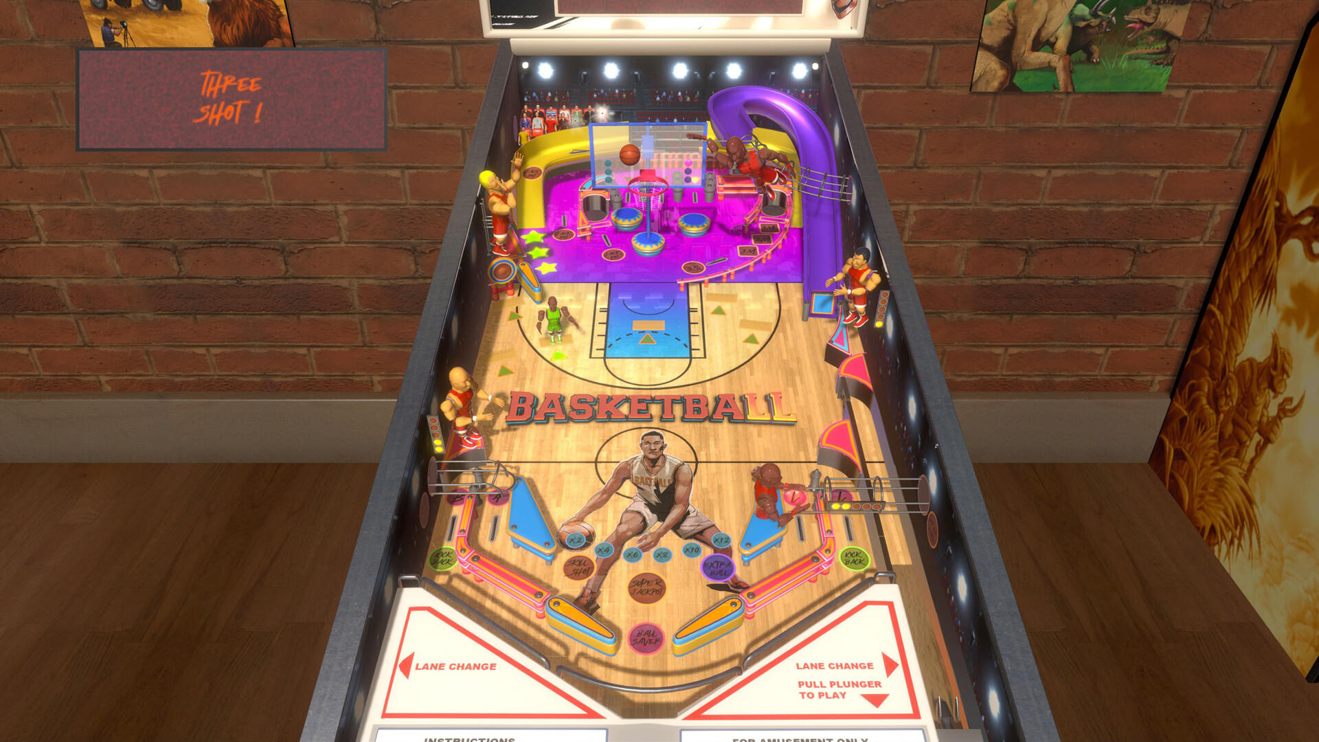 Basketball Pinball screenshot game