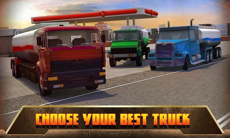 Oil Transport Truck 2016 Game Screenshot