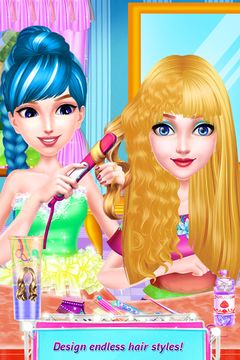 Best Fashion Hair Salon * Fun Casual Fashion Game 遊戲截圖