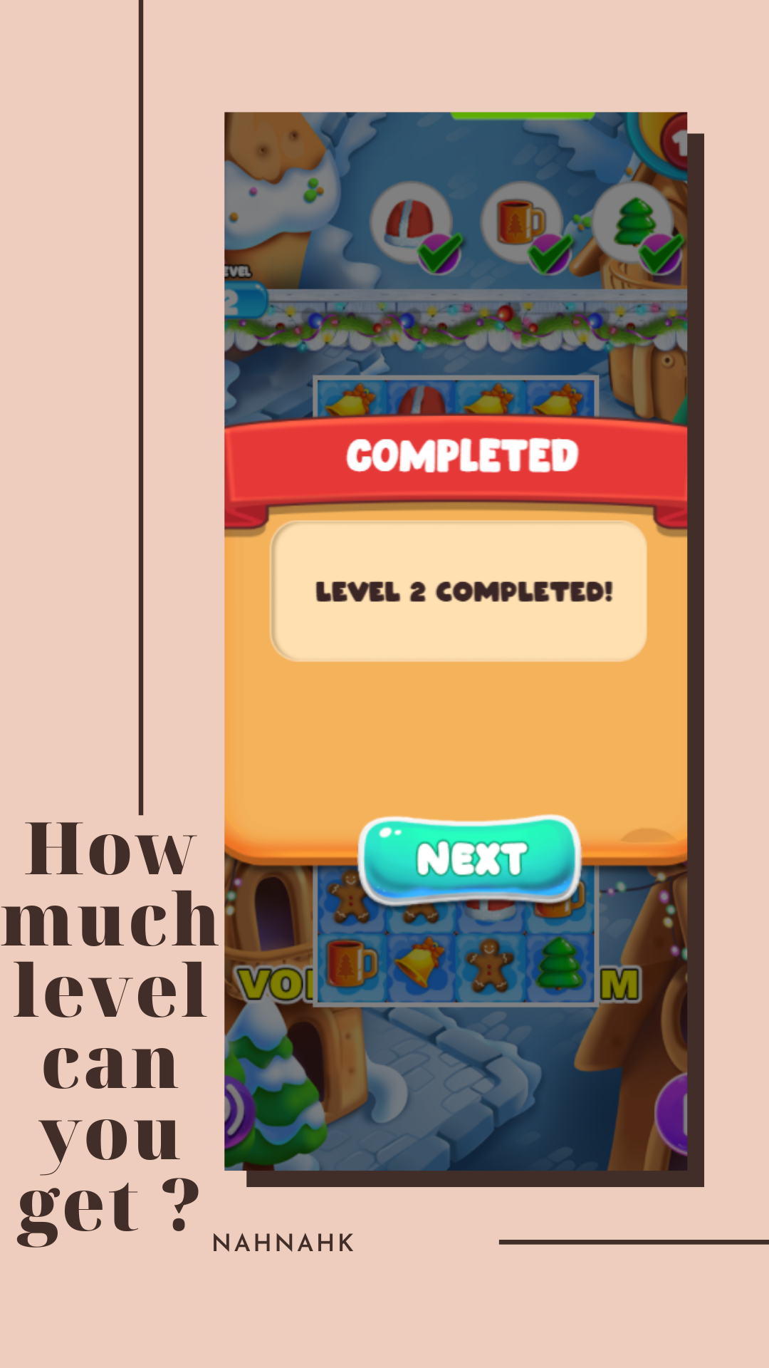 Christmas Sweeper Game Screenshot