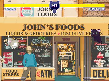 Cat Puncher Game Screenshot