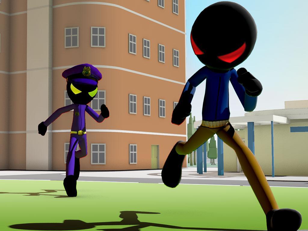 Stickman Dorm Exploration Esca Game Screenshot