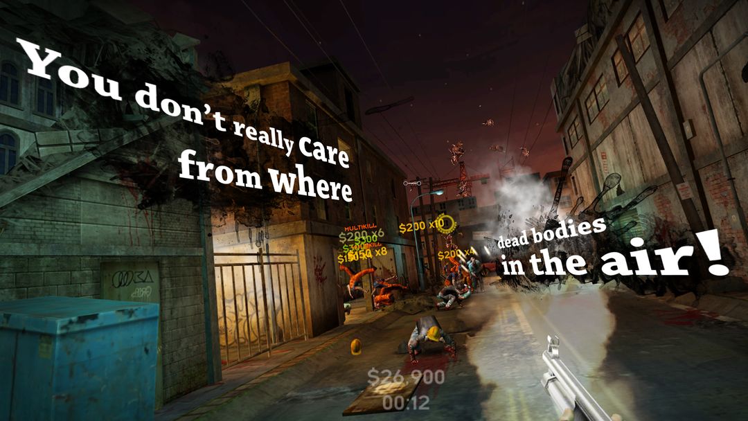 Screenshot of VR DEAD TARGET: Zombie Intensified (Cardboard)