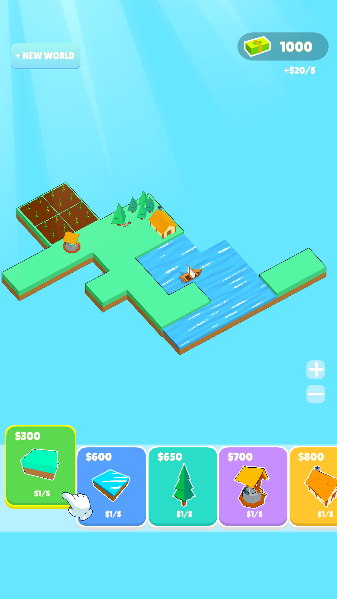 Captura de Tela do Jogo Infinity Build