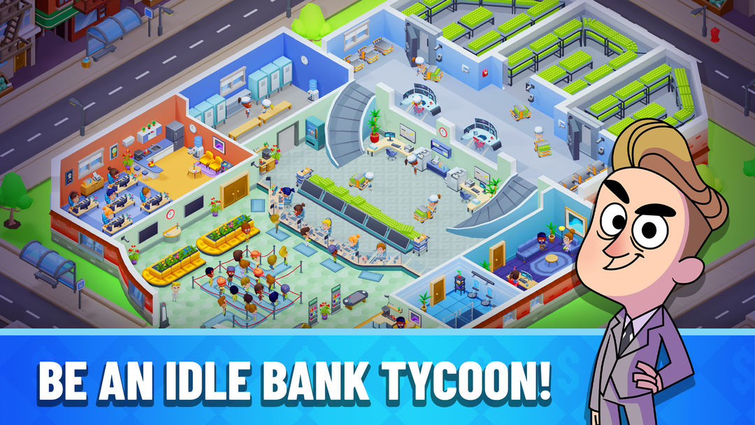 Idle Bank Tycoon: Money Empire screenshot game