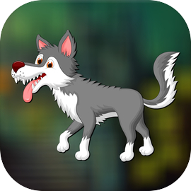 Best Escape Games 174 - Amiable Forest Wolf Escape