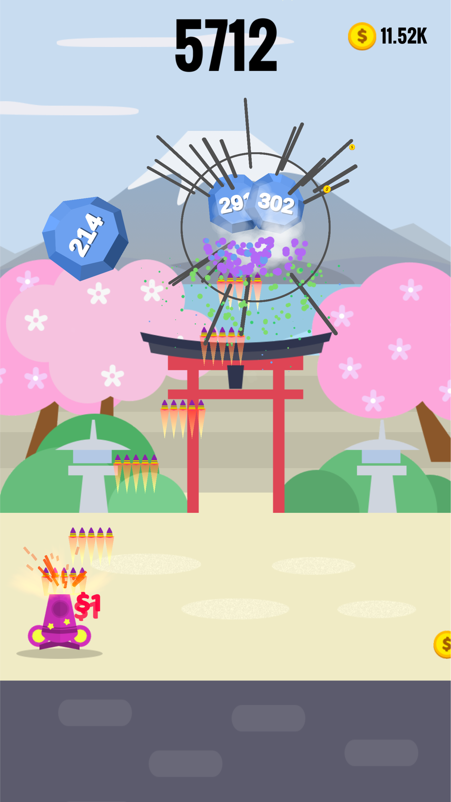 Cuplikan Layar Game Blast  Balls Legend
