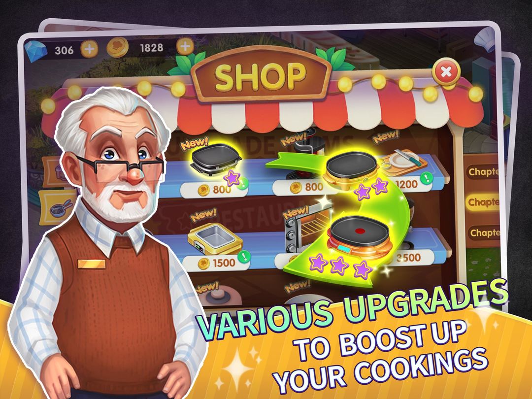 My Restaurant Empire-Deco Game screenshot game