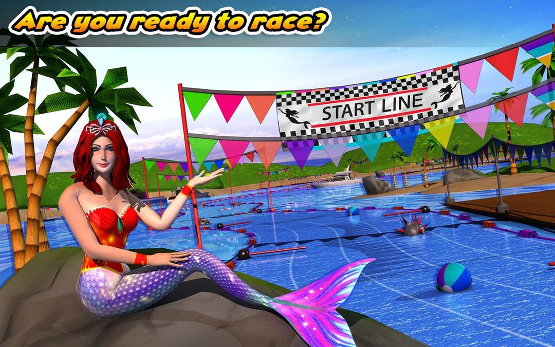 Mermaid Race 2016 게임 스크린 샷