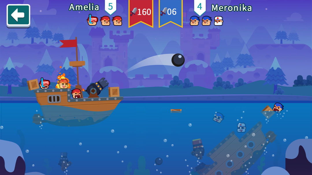 Pirates Duel 게임 스크린 샷