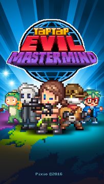 Tap Tap Evil: Idle Cash 8 bit Game Screenshot